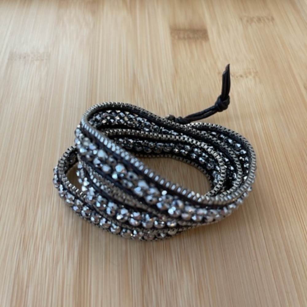 Rhinestone Crystal Wrap Bracelet